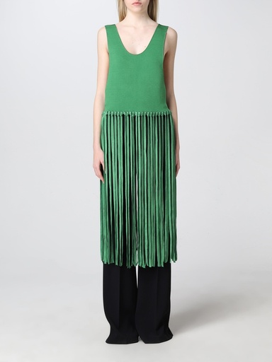 FRINGED SLEEVELESS TOP